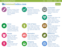 Tablet Screenshot of einternetindex.com
